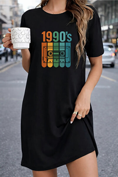 HOFFNUNG Tricou lung unisex, cu mânecă scurtă, guler rotund, culoare uni, sti...