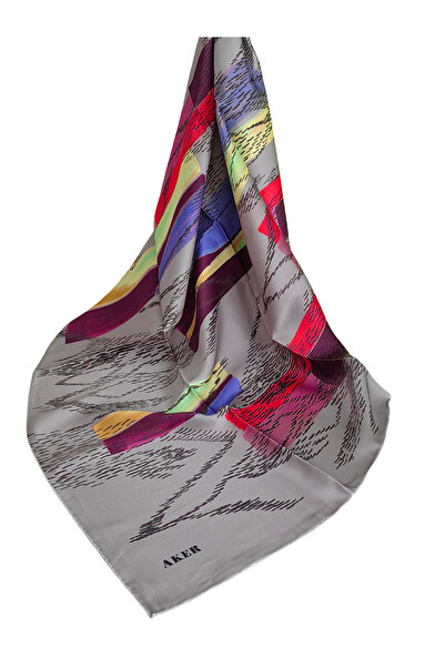 Aker Μετάξι K Κρεπ ΣΑΤΕΝ ΦΟΥΛΑΡΙ 2026 ΚΑΛΟΚΑΙΡΙΝΗ ΣΕΖΟΝ 9146701-372