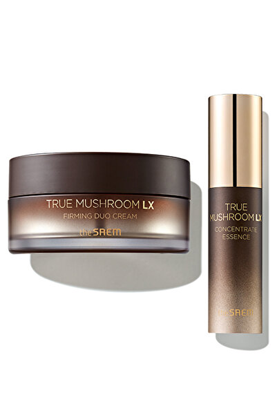 THE SAEM True Mushroom LX Firming Duo Cream Special Set / Sıkılaştırıcı & Yoğ...