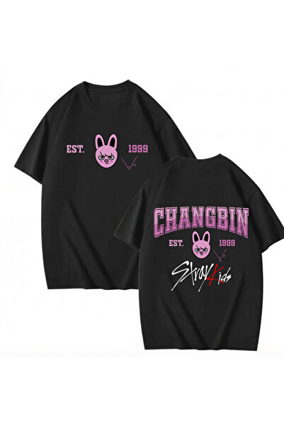 Toum تي شيرت ستراي كيدز كارما مطبوع للجنسين قصة فضفاضة