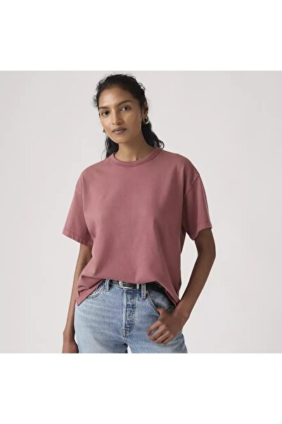 Levis تي شيرت نسائي من ليفي 005IX-0002 أحمر