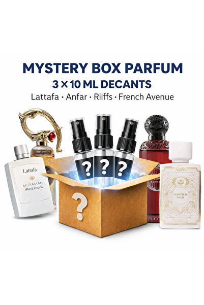 lattafa SET Parfum Arabesc – Set 3 x 10 ml Decanturi (Lattafa, Anfar, Riiffs,...