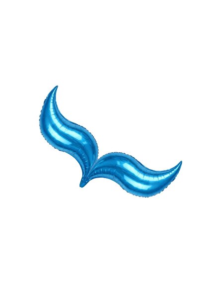 Patladı Gitti Mermaid Tail Foil Balloon Blue 18 Inch (2 Pieces)