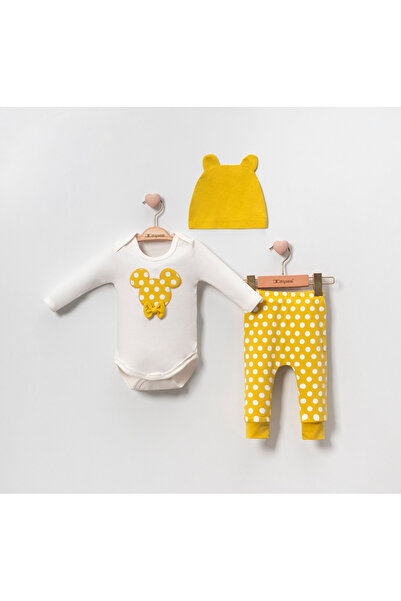 pony baby 'pony ile özel hisset' طقم بوانلي للأطفال الأولاد مكون من 3 قطع