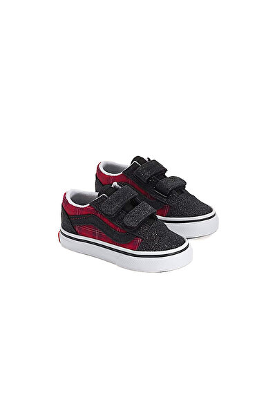 Vans Old Skool V Βρεφικά Casual Παπούτσια VN000CTGREB1 Κόκκινο