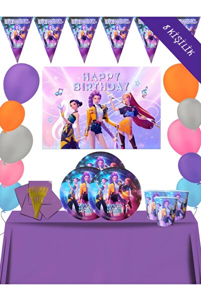 snowparty Set de decorațiuni pentru petrecerea de aniversare cu tematică Kpop...