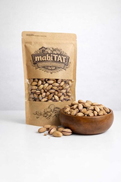MaBİTAT Antep Fıstığı Premium %100 Doğal Jumbo Boy Ana Çıtlak 500 Gr (Tuzlu K...