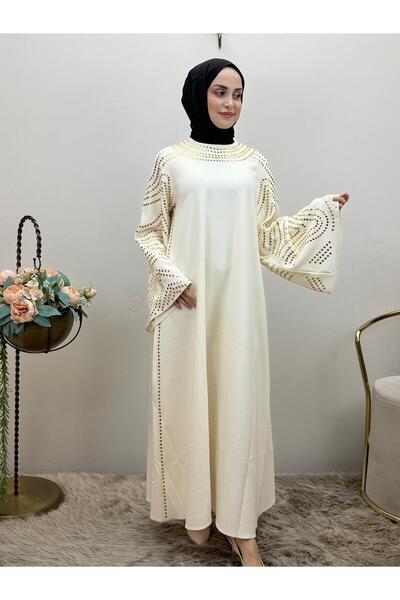 JOOQSTORE فستان كول تروكيدو الإسباني K كريب
