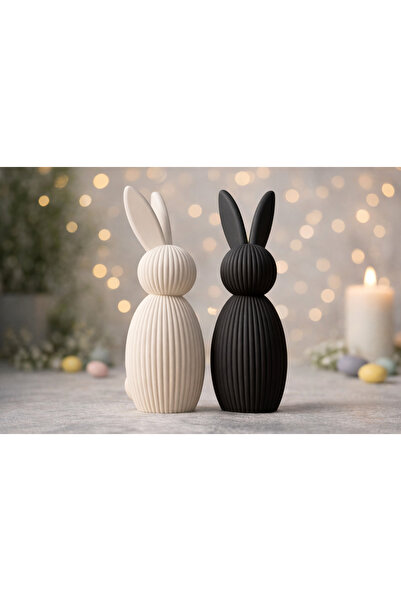 alazservices „Bunny Minimal”- Iepurași decorativi – decor modern pentru Paște