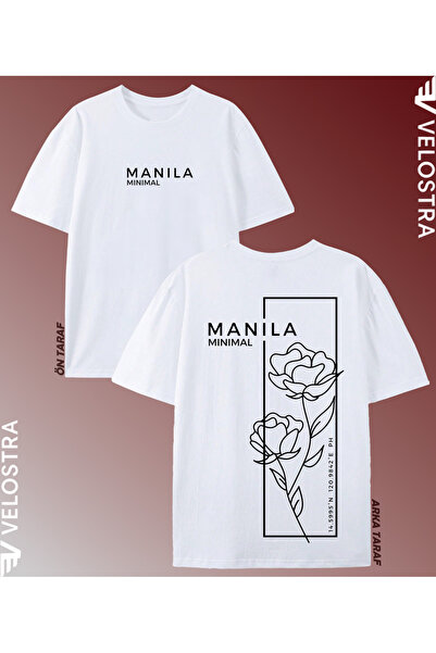 Velostra Unisex Femei Minimal cu imprimeu supradimensionat Confortabil Utiliz...