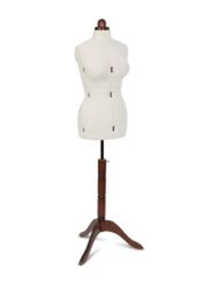 Adjustoform Manechin vintage premium masura M, reglabil 42-48, alb Lady Valet