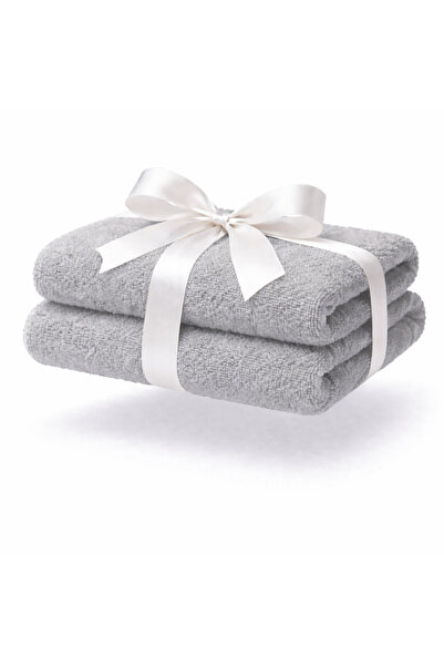 The Cotton Connection Luxury 100% Cotton Bath Towels – Set of 2, (70x140 cm) ...