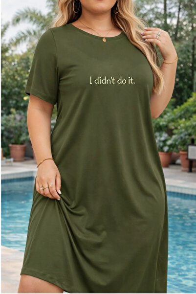 HOFFNUNG Unisex Short Sleeve Round Neck I Do Not Do It Solid Color Long Tshirt