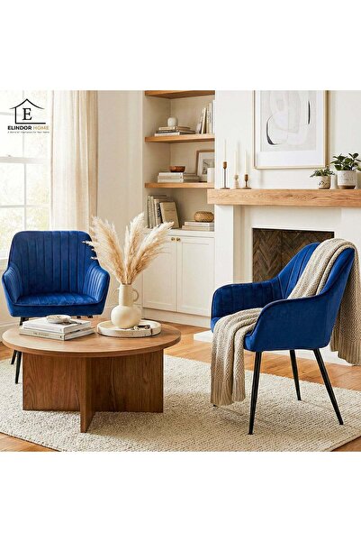 Elindor Set de 2 scaune de masă ergonomice Elindor®, design contemporan, scau...