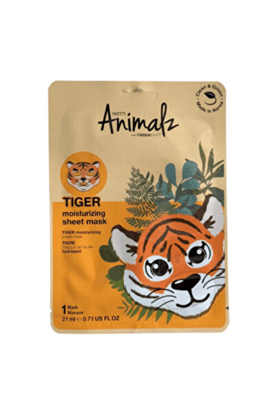 MasqueBAR قناع ماسك بار بريتي أنيمالز تايجر - قناع واحد