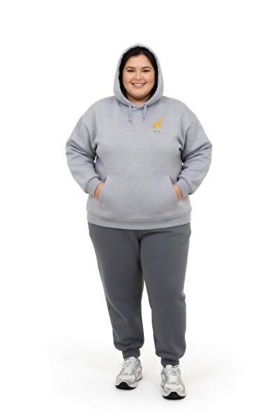 Rabona Fashion Fashion Hunter Giraffe – Heeled Design Sweatshirt / Hoodie (Op...