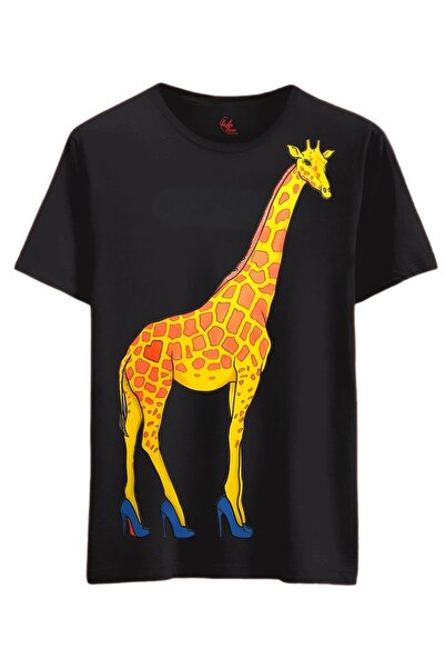 Rabona Fashion Girafa care evadează podiumul – Tricou pentru copii cu design