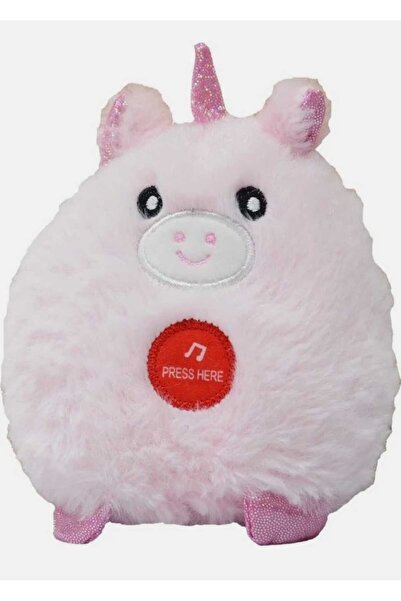 TOPROCKSTORE Sevimli Sesli Peluş 10 cm Uyku Ve Oyun Arkadaşı Peluş Oyuncak