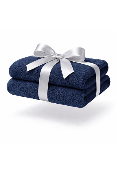 The Cotton Connection Luxury 100% Cotton Bath Towels – Set of 2, (70x140 cm) ...