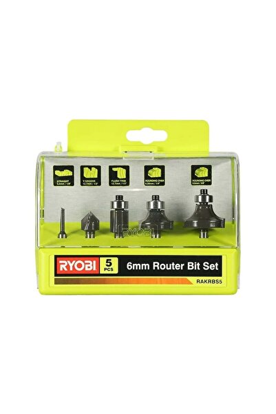 Ryobi RAKRBS5 Freze Uç Seti 5 Parça
