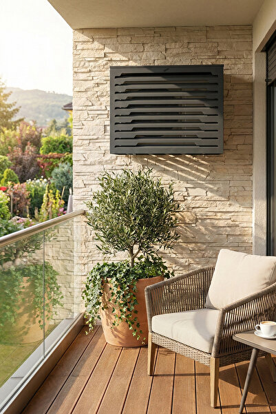 LICCIA Klima Motoru/Dış Ünite Gizleme/Koruma Kafesi L 120X62X110(H) Stage Ant...