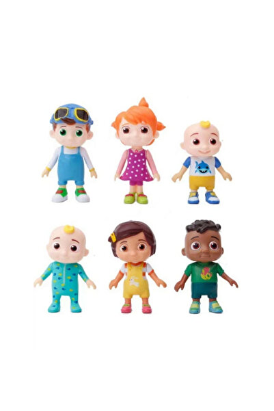 Other 6-piece set of children's toy figurines and ornaments