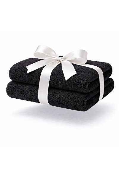 The Cotton Connection Luxury 100% Cotton Bath Towels – Set of 2, (70x140 cm) ...
