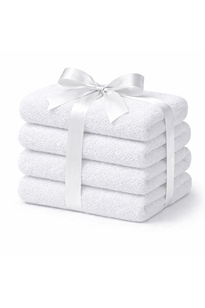 The Cotton Connection Luxury 100% Cotton Bath Towels – Pack of 4, (70x140 cm)...