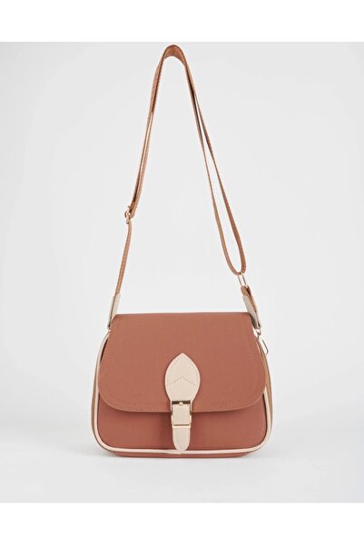 Gözde Mağazacılık Four Pocketed Zipper Cases and Snap Closure Women's Shoulde...