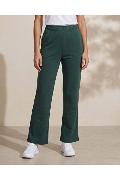 REDTAG Women Green Active Pant