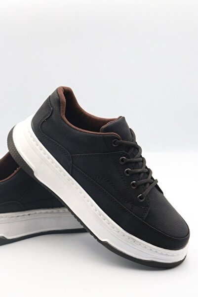 EFNANSHOES حذاء EFNAN للرجال باللون الأسود الفاخر بولي يوريثان خفيف طبي بنعل ...