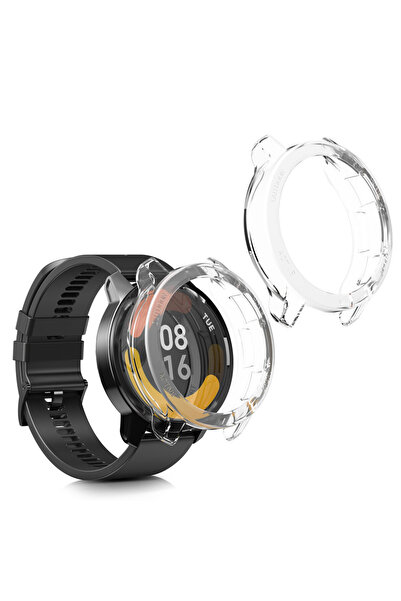 KWmobile Set de 2 huse pentru Xiaomi Watch S1 Active, Kwmobile, transparente,...