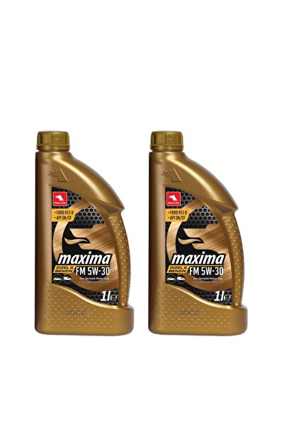 Petrol Ofisi Ulei de motor FM 5W30 1L – Pachet de 2