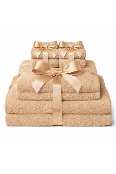The Cotton Connection Ultra Soft 6-Piece Towel Set – 2 Bath, 2 Hand & 2 Face ...