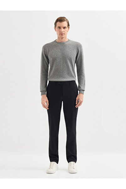 Karaca Antrasit Regular Fit Pamuk Karışımlı Pantolon