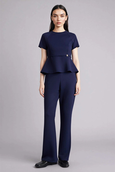 DeFacto G9812Axnv31 Navy Blue Trousers