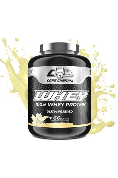 Core Champs 100% Whey Protein 5lb VANILLA | 66 Servings | 25g Protein | 5.9g ...