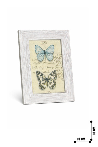 BYTA إطار سميك بحافة رمادية 13x18 سم