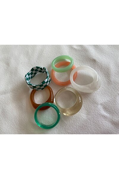 Venüs Noire 7'li reçine yüzük