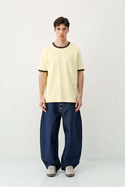 VAMOSCLO Barrel Fit Jeans Indigo