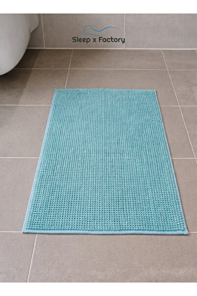Sleep x Factory Bath Mat 50×80 cm – Soft Absorbent Bathroom Rug – Quick Dry P...