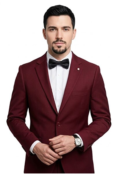 Plus Scorpion Sacou elegant cu croială clasică pentru barbati