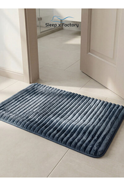 Sleep x Factory Memory Foam Bath Mat 46×70 cm – Ultra Soft Absorbent Bathroom...
