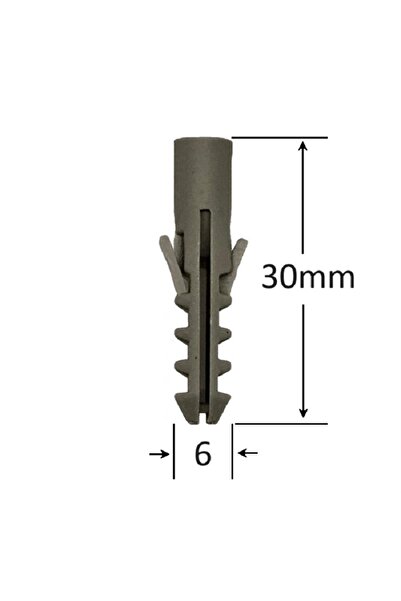 Gray Square Diblu 6x30mm - 1000buc/cutie