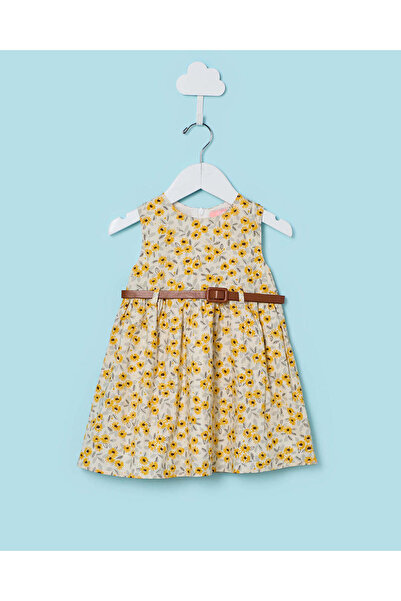 REDTAG Infant Girls Floral Allover Print Dress