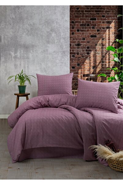 Rose Çift Kişilik Nevresim Takımı %100 Pamuk 200x230 Nevresim 220x240 Çarşaf 50x70 Yastık Kılıfı