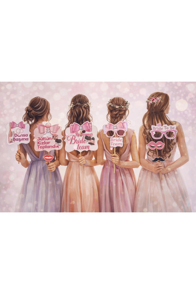 Happyewent Bekarlığa Veda Konuşma Balonları Fotoğraf Çekim Seti (12 Parça)