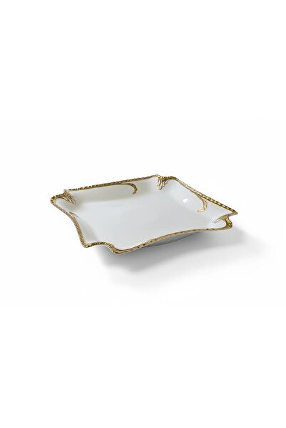 ROY KING CAMELIA GOLD KARE SUNUM TABAK 28 CM