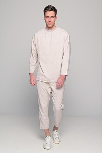 noliva bebek ve çocuk Men's Relax Fit Basic 2-Piece Set