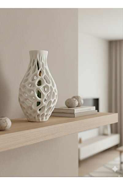 Lilac Home Yapay Çiçek Krizantem Detaylı Özel Üretim Şık Vazo